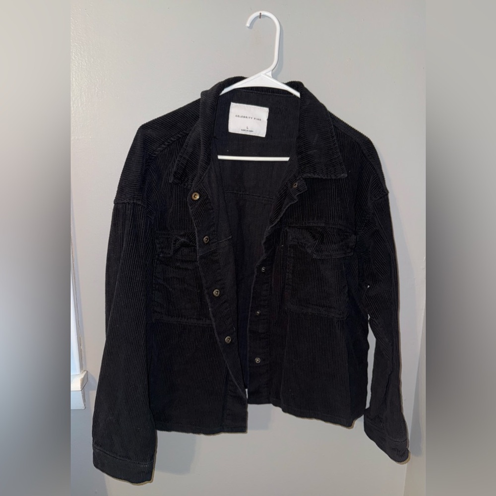 Black corduroy jacket